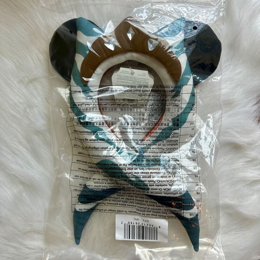 Ahsoka Tano Ear Headband Star Wars DISNEY NEW Ships Now & Everywhere - Picture 4 of 5